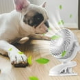 thumbnail image 5 of Portable Fans Under $50, Hwkond Fans for Everywhere Powerful Airflow Silent Oscillating Table Fan Bedroom Fan 720 Degree Adjustable Tilt 3 Speeds, 5 of 7