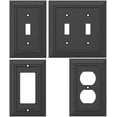 thumbnail image 7 of Franklin Brass W35241-C-Am Classic Architecture Single Switch Wall Plate - Pure White, 7 of 7
