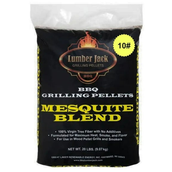 Lumber Jack Mesquite Blend BBQ Pellets, 10 lbs