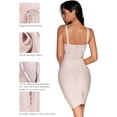 thumbnail image 2 of Women's Celebrity Bandage Bodycon Dress Strap Party Pencil Dress, 2 of 5