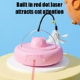 thumbnail image 4 of 2026 New 2 in 1 Rechargeable Interactive Cat Toys for Indoor Cats Self Play, Automatic Kitten Toys with Feather Wand and Laser Pointer for Cat Gifts, 4 of 6