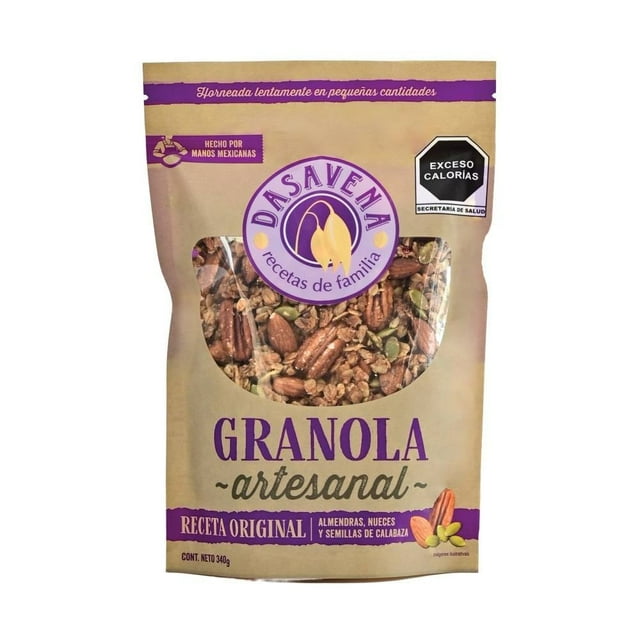 Granola Dasavena artesanal almendras y nueces 340 g