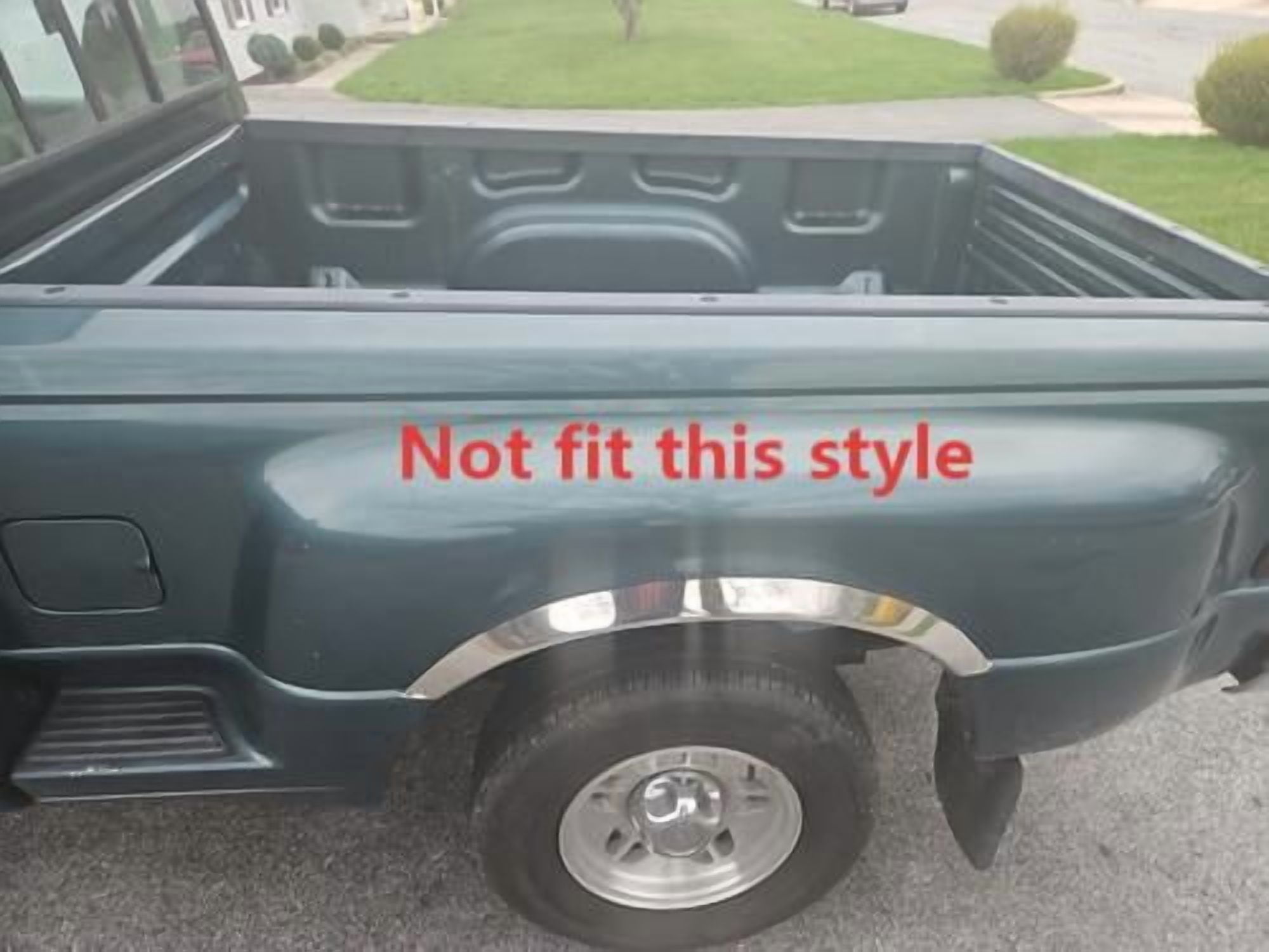 HOUGEET Soft Tri-Fold Truck Tonneau Cover for 1993-2004 Ford Ranger Fleetside 6FT Bed