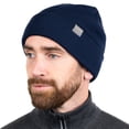 thumbnail image 2 of MERIWOOL Unisex Beanie - Merino Wool Ribbed Knit Winter Hat for Men and Women, 2 of 9