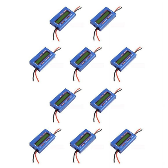 10X Digital Wattmeter Watt Meter Power Meter DC 60V 100A Balance Voltage Battery Checker