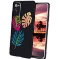 thumbnail image 1 of Colorful-Monstera-Leaves-51 Phone Case, Degined for Samsung Galaxy S20 Case Men Women, Flexible Silicone Shockproof Case for Samsung Galaxy S20, 1 of 1