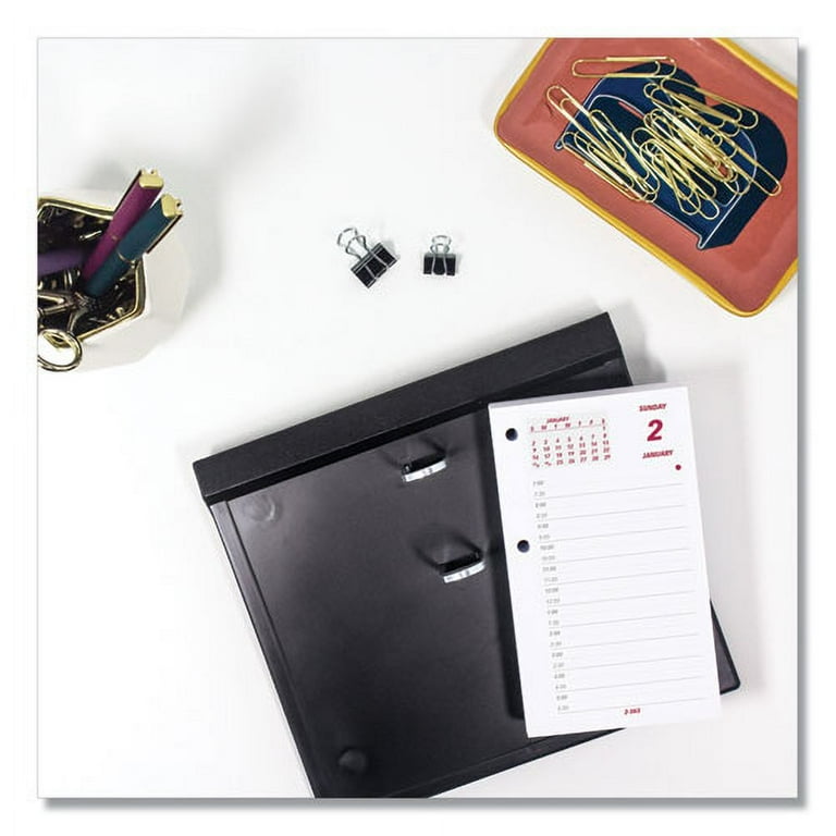 Daily Calendar Pad Refill, 6 x 3.5, White/Burgundy/Gray Sheets, 12-Month (Jan to Dec): 2024 Daily Calendar Pad Refill, 6 x 3.5, White/Burgundy/Gray Sheets, 12-Month (Jan to Dec): 2024