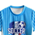 thumbnail image 3 of Kids Soccer Jersey Set-Quick Dry Football Uniform for Boys Girls Training Athletic Sport Outfit with Shorts, 3 of 6