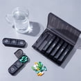 thumbnail image 4 of Weekly Pill Organizer with 21 Grids Easy Open Organizer Flip Cover Leak Proof Travel Safe Pill Box for Health Supplements, 4 of 8