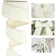 thumbnail image 2 of HUIHUANG Cinta de Navidad con cable de piel sintética blanca con lunares dorados, elegante cinta de árbol de Navidad para hacer lazos, corona, envoltura de regalos, decoración del hogar, guirnalda, ma, 2 of 4