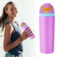 thumbnail image 3 of Prix Réduit Bouteilles d'Eau en Verre en Acier Inoxydable! Bouteille d'Eau de Sport Owala 24Oz Aa, Freesip 24 Oz Bleu Bouteille d'Eau en Acier Inoxydable Isolée avec Couvercle Isolé Inox, 3 of 9