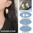 thumbnail image 3 of Ganchos para pendientes, 50 pares de ganchos para pendientes, compatibles con la fabricación de joyas Diy Hy, 3 of 4
