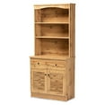 thumbnail image 2 of Wholesale Interiors Agni Modern & Contemporary Oak Brown Finished Wood Buffet, Kitchen Cabinet, 2 of 6