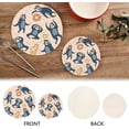 thumbnail image 4 of Sloth 2 Pack Pot Holders Trivets, Heat Resistant Hot Pads for Kitchen Table Decoration Trivets for Hot Dishes/Pot/Bowl/Teapot/Kitchen Hot Pads Trivets, 7" + 9.45", 4 of 7
