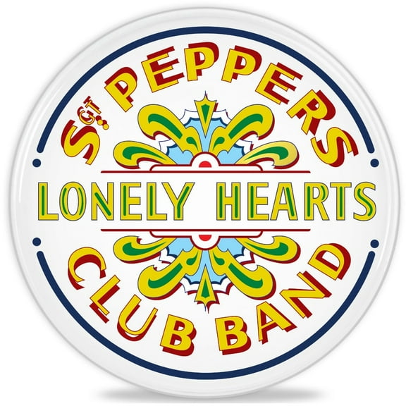 Inked SGT. Pepper 50th Anniversary Souvenir Bass Drumhead 20 inches