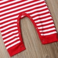 thumbnail image 4 of Christmas Newborn Baby Girls Boys Rompers Outfits Striped Toddler Cotton Clothes Long Sleeve Jumpsuits, 4 of 9