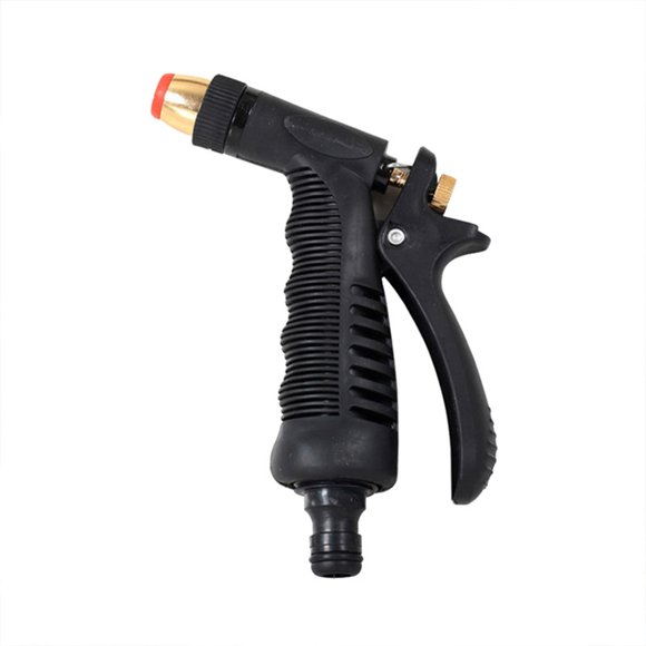 Garden Hose Nozzle,Garden Hose Nozzles Garden Hose Nozzle, Tpr Grip Spray Nozzle High Pressure Water Nozzle with 4 Patterns for Watering Garden, Washing Cars Hose Spray Nozzle