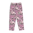 thumbnail image 6 of Fotbe Rose Flowers Women's Pajama Pants,Sleepwear Pants,Pj Bottoms Drawstring And Pockets-Large, 6 of 7