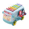 thumbnail image 2 of Toys Clearance 2023! CWCWFHZH The Piano Mmultifunctional Eight-Tone The Piano Music Bus Toy Remote Control Car, 2 of 2