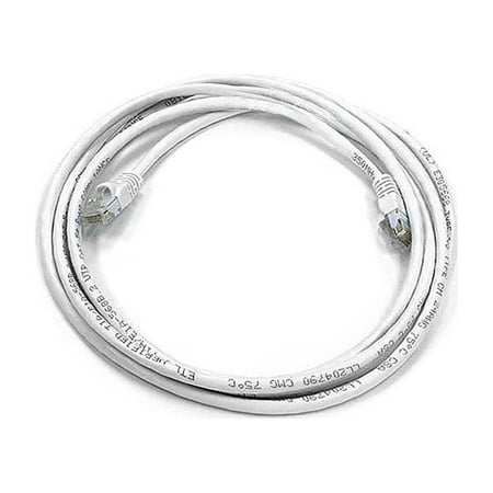 UPC: 0844660023067 | Monoprice 7  24AWG Cat6 UTP Ethernet Network Cable White 102306