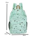 thumbnail image 4 of Joanna bag#008 korean 16inch Leaves Sided Backpack, 4 of 5