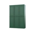thumbnail image 6 of Palace Imports 100% Solid Wood Kitchen Pantry Storage Cabinet with Doors and Adjustable Shelves, 6-Door, Green, 6 of 8