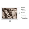 thumbnail image 2 of Hands Maynard and Dan Dixon - Vintage B&W Historical Photograph by Dorothea Lange c.1930 - Japanese Unryu Rice Paper Art Print (Unframed) 12 x 16 in, 2 of 4