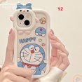 thumbnail image 1 of OPPO A16K A95 A57 A15s A15 A96 A12 A7 A55 A16 Reno 7 5F 5 4F A16E A76 A74 A5s A9 A5 A54 A3s A31 A53 A52 A35 Dibujos Animados Hello Kitty Doraemon Bow-knot Monster Lens Estuche Suave A Prueba De Golpes, 1 of 3