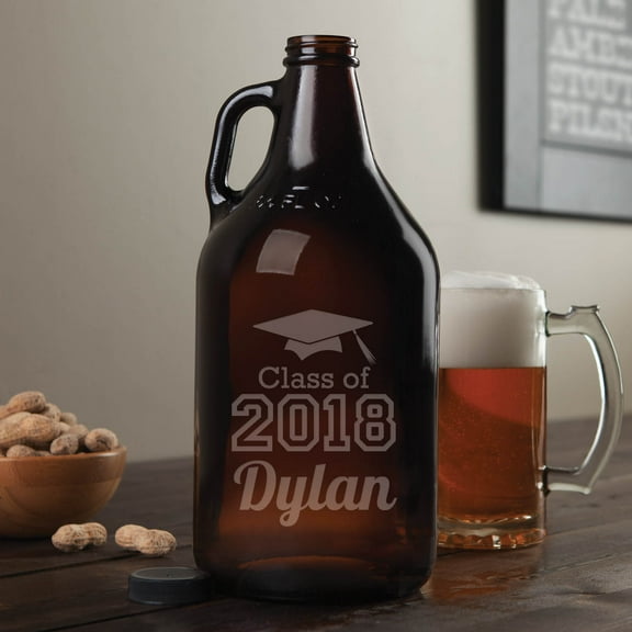 Congrats Grad! Personalized Beer Growler