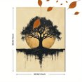 thumbnail image 3 of Qisvanset 12x16 Inch Tree of Life Canvas Wall Art, Rustic Neutral Art Modern Farmhouse Household Wall Decor, 3 of 8