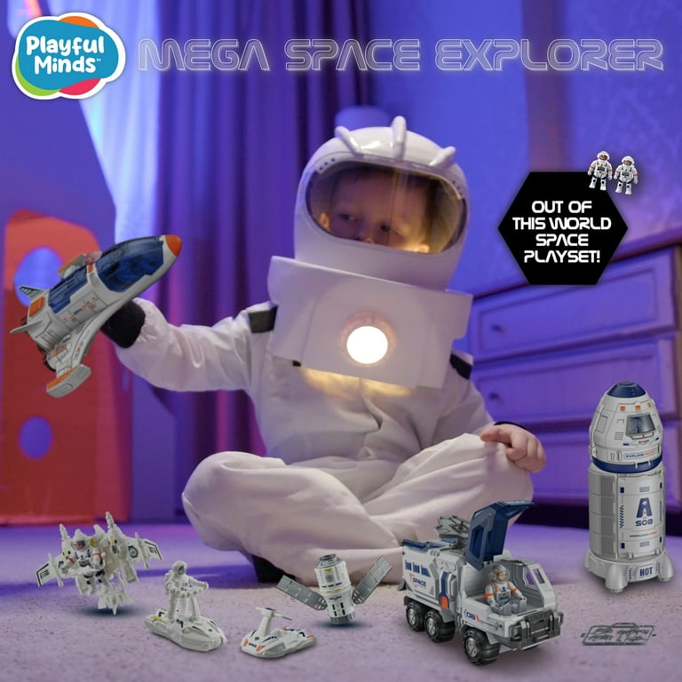 Playful Minds: Mega Space Explorer - 15pc Lights & Sounds
