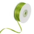 thumbnail image 1 of Cinta de satén Uxcell, cinta de satén de poliéster de doble cara para envolver regalos, ramo verde oliva, 1 of 7