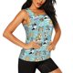 thumbnail image 2 of Fotbe Dogs Blusas Sin Mangas para Mujer – Estilo Casual, Corte Suelto, Slim-Fit, Cuello Redondo Deportivo, Tops de Verano para Gimnasio y Yoga-Medium, 2 of 7
