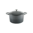 thumbnail image 2 of Martha Stewart Gatwick 7 QT Enameled Cast Iron Dutch Oven - Classic Gray, 2 of 2