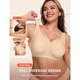 thumbnail image 3 of Bra LetsJoli Supportive Wireless Push Up Cobertura Total 2XL, 3 of 6