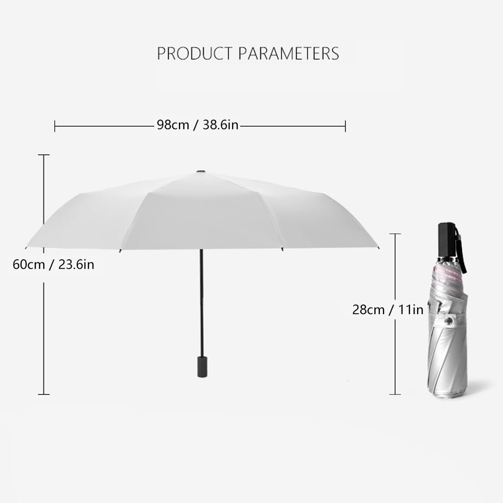 Buy Travel Umbrella, Titanium Dioxide Coating Sun Umbrella, Blocking
