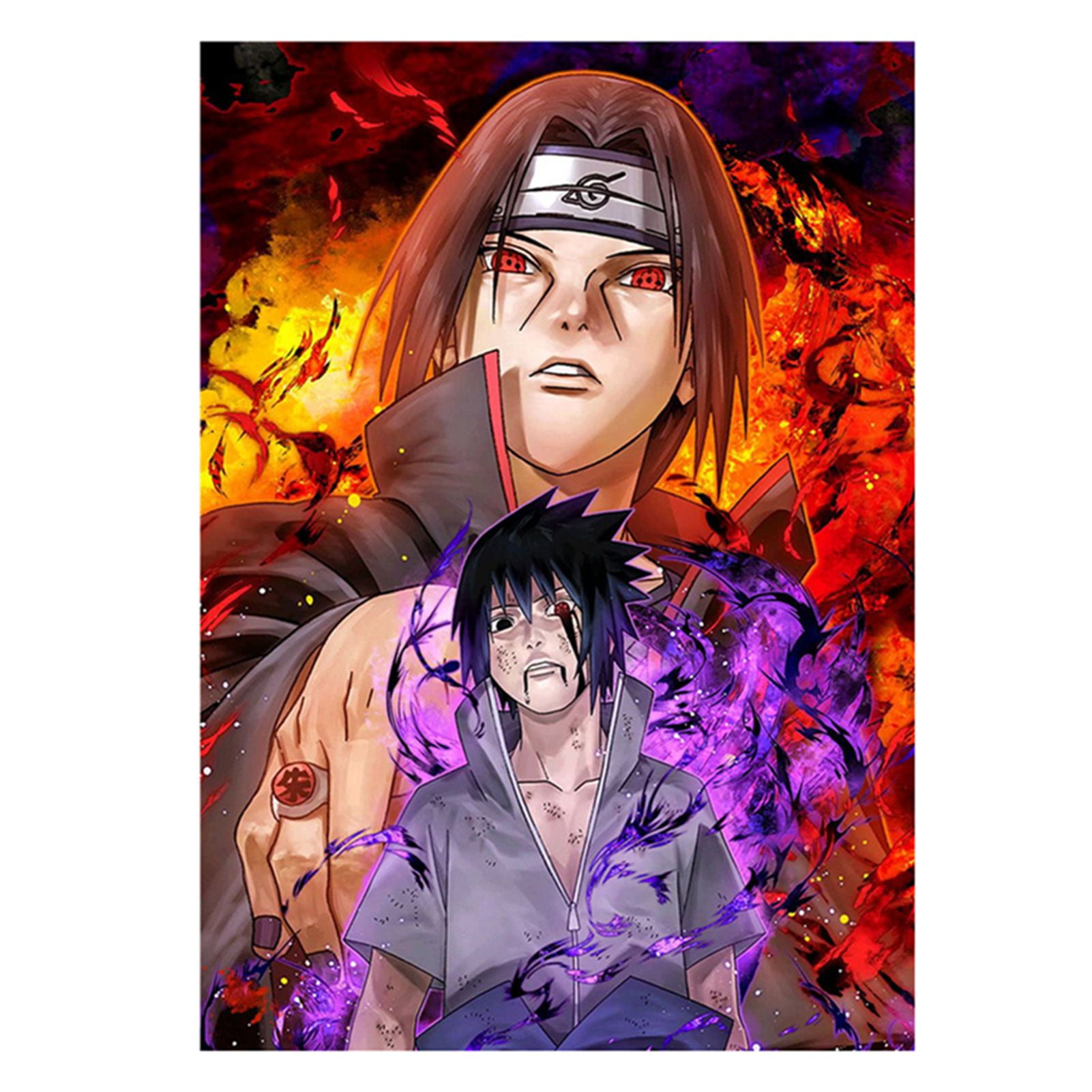 Hit Upon Anime Naruto Shippuden Wall Scroll Poster HD Print Art Fabric  Poster 11 x 16 inches 