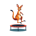 thumbnail image 6 of cartoon Kangaroo Theme Stickers, Waterproof Kangaroo Theme Sticker for Water Bottle Laptop Phone Cases Planner Skateboard Luggage Helmet Party Favor Decor, Ideal for Adults Teens Teacher Rewards, 6 of 9