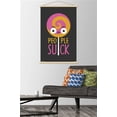 thumbnail image 2 of DaVid Olenick - People Suck Wall Poster with Wooden Magnetic Frame, 22.375" x 34", 2 of 3