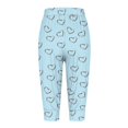 thumbnail image 5 of YDLCAFD Capris For Women 4Th Of July Flag Independence Day Print Pants Bottom Drawstring Joggers, 5 of 5