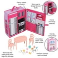 thumbnail image 3 of Badger Basket Home and Go Doll Travel Kitchen and Storage Carrier for 12-inch Fashion Dolls, 3 of 10