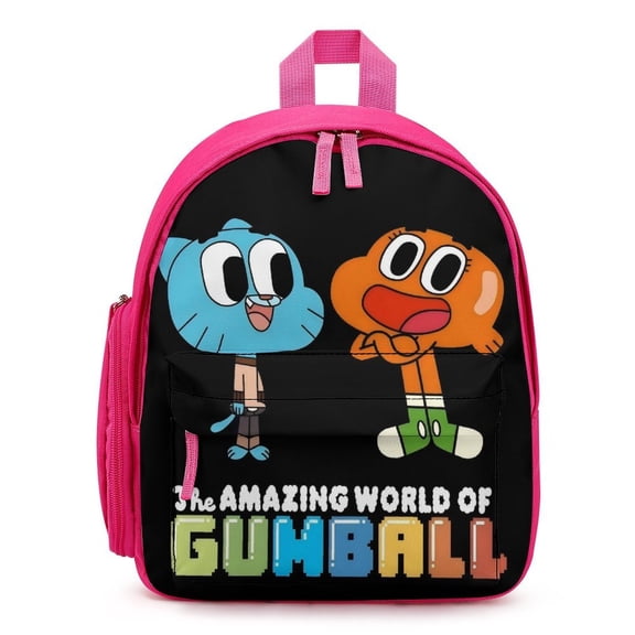 The Amazing World of Gumball Cute Cartoon backpack travel bag adjustable shoulder straps One size