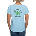 thumbnail image 2 of CafePress - Neurofibromatosis Butterfly Women's Light T Shirt - Women's Classic T-Shirt, 2 of 4