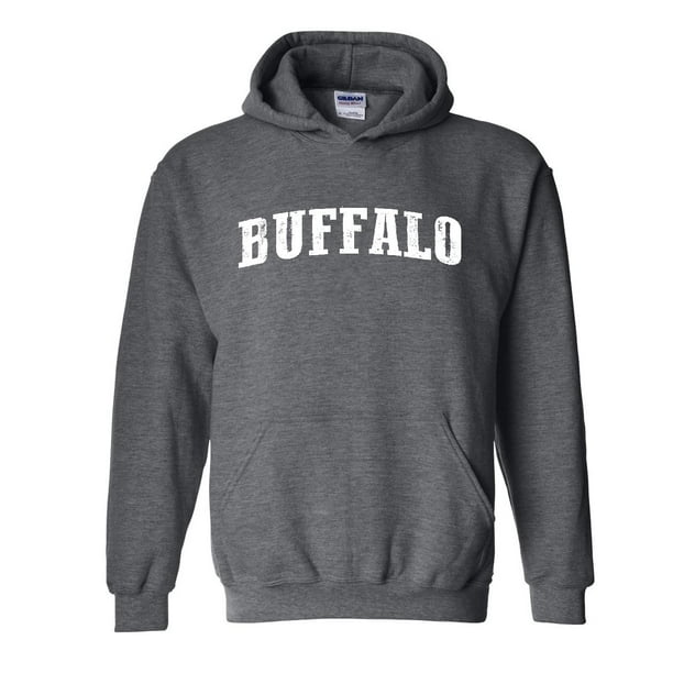 IWPF - Unisex New York Buffalo Hoodie Sweatshirt - Walmart.com ...