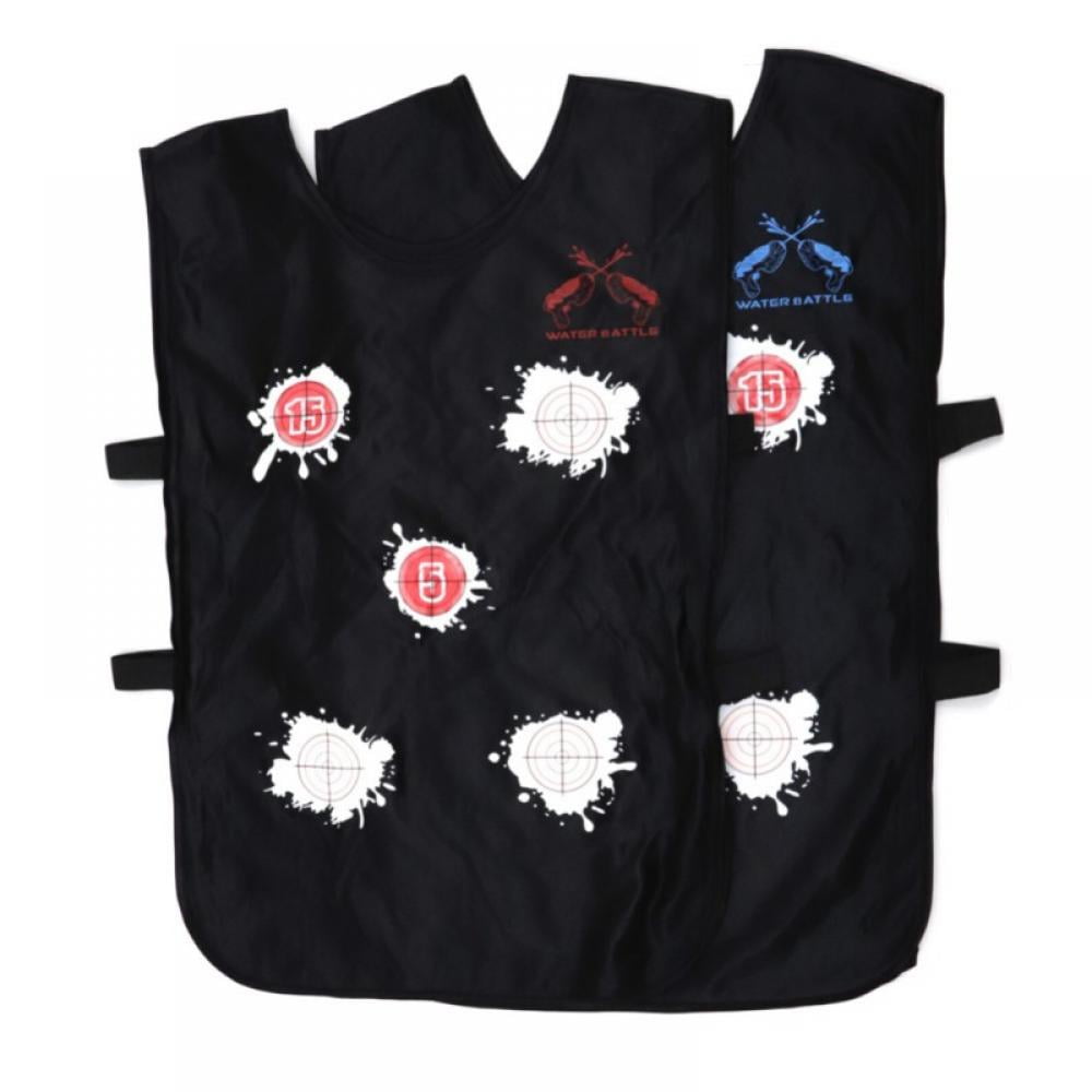 Water Activated Vests, Water Battle Guns Toy for Kids in The Backyard, Great Outdoor Water Fun