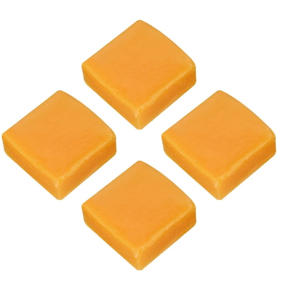 Uxcell Beeswax Leather Craft , Thread Line Wax Sewing Supplies DIY Tool Square Shape, 4pack