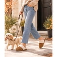 thumbnail image 3 of Smile Popcorn Women's Fuzzy Slippers Memory Foam House Slippers for Women Warm Winter House Shoes, Chestnut, 3 of 7