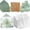 Wildflowers, variant on 50 Set Wedding Invitation Kit Wedding Vellum Jackets Bulk for 5x7 Sage Green Envelope Liners Gold Wax Seal Stickers Invitation Accessories for Bridal Invite Baby Shower DIY Craft(Wildflower)