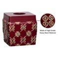 thumbnail image 6 of 2pc Rose Luxury Bathroom Accessories Set Modern Shower Basket & Tissue Box Classic Luxury Contemporary Decor Beautiful Unique Design Stylish Bathroom Accessories Set, 6 of 6