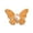Orange, variant on 3-Pack Faux Pearl Butterfly Pants Waist Tightener – Detachable Jean Waist Buckle for Loose Pants – Reusable No-Sew Clothing Adjuster(Orange)